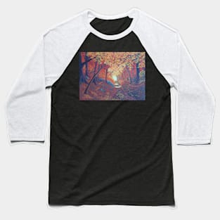 Autumn Trails Baseball T-Shirt